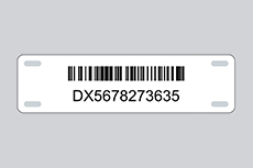 Cable marking with barcode