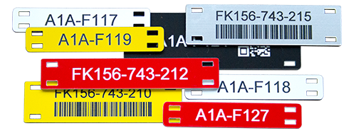 Enrgaved Plastic Cable Marking