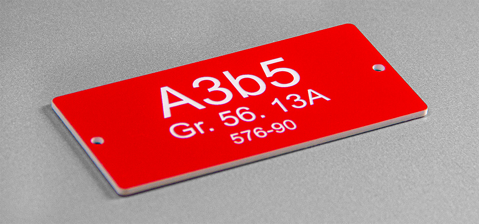 Custom Engraved Plastic Signs