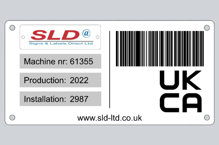 Small Machine Sign