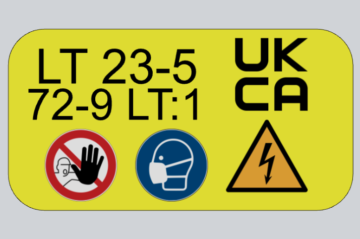 Brushed Aluminium Sticker
