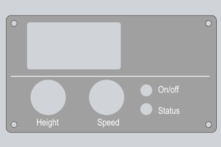 Custom Steel Control panel