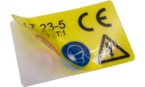 Transparent stickers