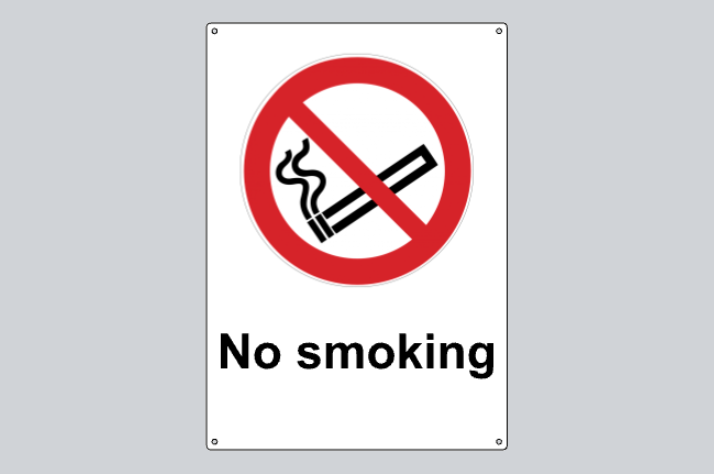 Prohibition sign